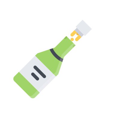 Şampanya tasarım vektör simgeleri