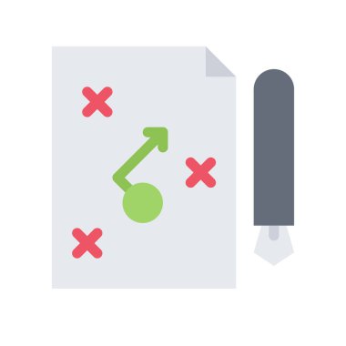 tasarım vektörü simgeleri iş planı