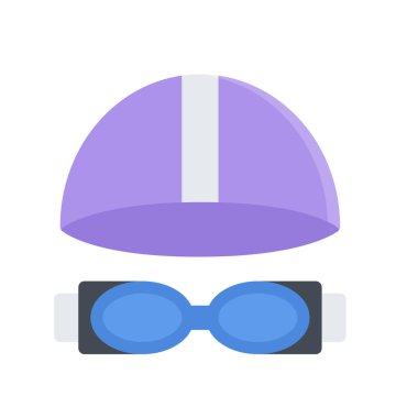 tasarım vektör simgeleri yüzme gözlüğü