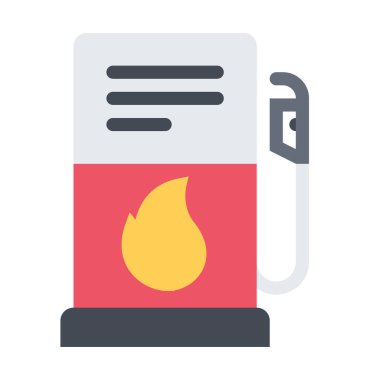 tasarım vektör simgeleri benzin istasyonu