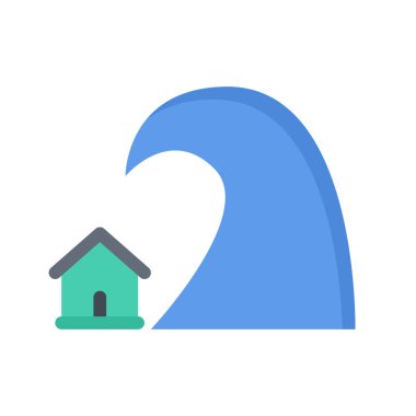 tasarım vektör simgeleri tsunami