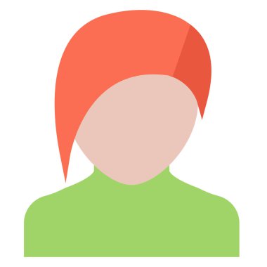 tasarım vektör simgeleri saç biçimi