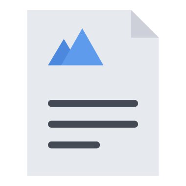 tasarım vektörü resim simgeleri belgesi