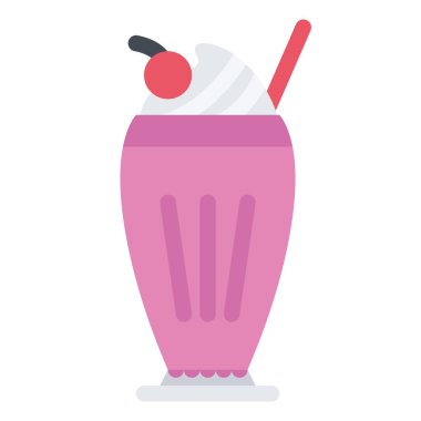 tasarım vektörü simgeleri milk shake