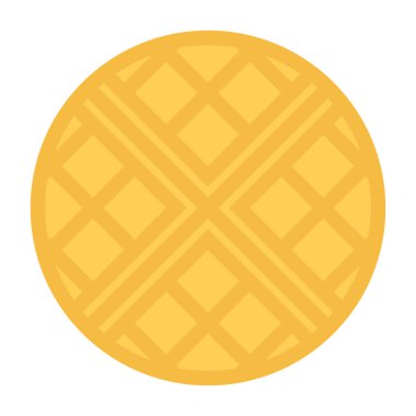 tasarım vektörü simge waffle 'ı