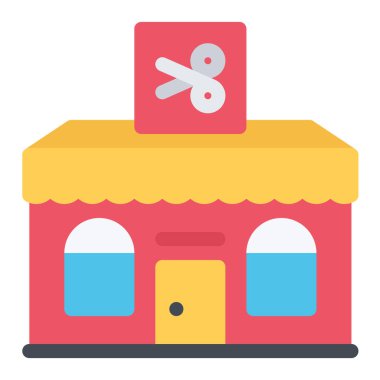 tasarım vektörü resim berber dükkanı