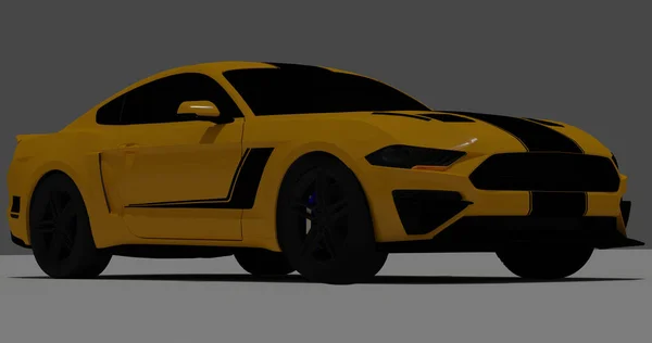 Ford Mustang Roush 2015 인터넷 데이터베이스 — 스톡 사진
