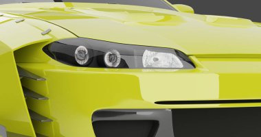 Sarı Nissan Silvia S15 Bonnet olmadan SB motorunu ortaya çıkarır 