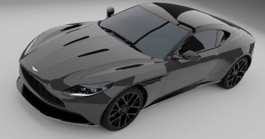 Aston Martin DB11 İzole Arkaplan Hazırlama