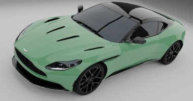 Aston Martin DB11 İzole Arkaplan Hazırlama