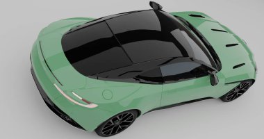 Aston Martin DB11 İzole Arkaplan Hazırlama