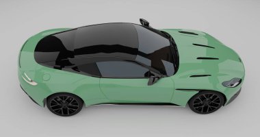 Aston Martin DB11 İzole Arkaplan Hazırlama