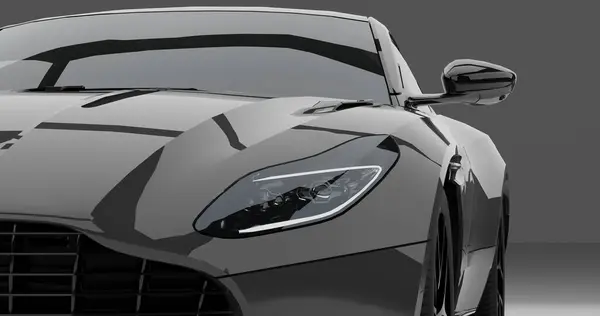 Aston Martin DB11 İzole Arkaplan Hazırlama