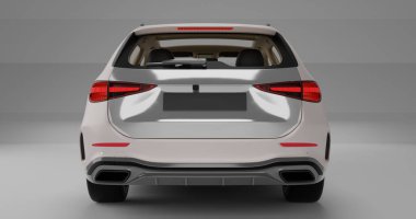 Mercedes Benz Estate 'in 3D görüntüsü