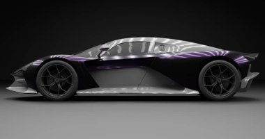 Zenvo Aurora 'nın 3 boyutlu tasviri 2026 sayılı kavram izole edilmiş arka plan