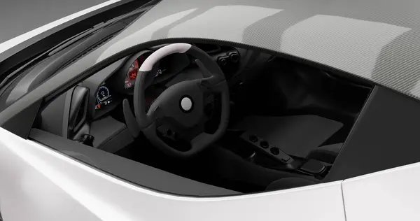 Ferrari SF90 Stradale 'in 3 boyutlu görüntülemesi izole edilmiş arka planda birden fazla renk ile