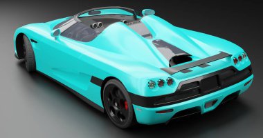 Koenigsegg CCX Cabriolet 'in 3B canlandırması