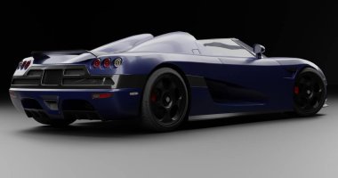 Koenigsegg CCX Cabriolet 'in 3B canlandırması