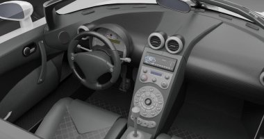 Koenigsegg CCX Cabriolet 'in 3B canlandırması