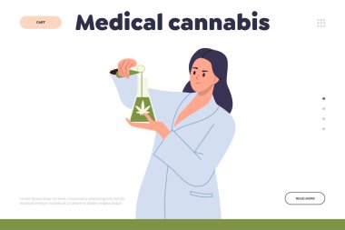 Tıbbi kenevir çıkarma sayfası tasarım şablonu fen laboratuvarı çevrimiçi hizmeti için marijuana ürünleri üretimi sağlıyor. Kenevir araştırmaları, ilaç laboratuvarı ve bitkisel uyuşturucu endüstrisi konsepti