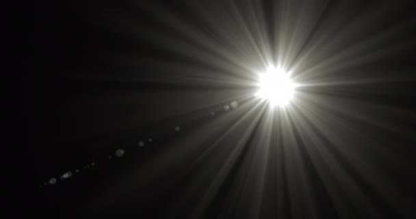Sun Overlay Light Effect Seamless Loop Animation — Vídeo de Stock