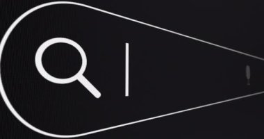 Sacramento, California, ABD, 9 Temmuz 2023. GPT 6 ile konuş. Web tarayıcı arama kutusuna metin yazılıyor. Alfa kanalı ile hareketli grafik canlandırma