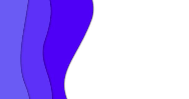 蓝线移动占位符 无缝循环动画 白色复制空间 — 图库视频影像