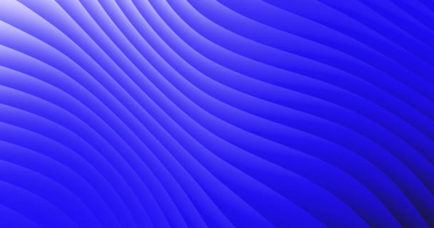 Μπλε Γραμμές Φόντο Απρόσκοπτη Κίνηση Βρόχων Της Διαβάθμισης Χρώματος Φως — Αρχείο Βίντεο