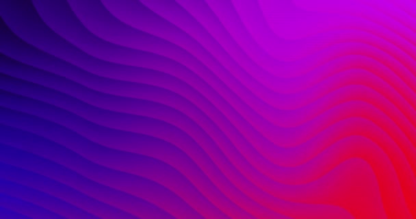 紫色梯度背景 带阴影 有光的无缝线3D动画 — 图库视频影像