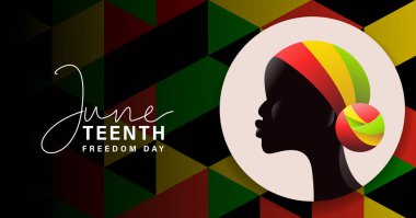 Siyah Geçmiş Ay Tasarım Posteri Kız Karakter Vektörü İllüstrasyonu