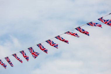 Union Jack Bunting Blowing in the Wind