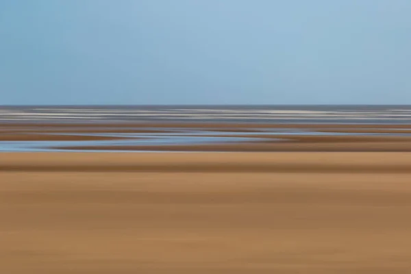 Kasıtlı Olarak Bulanık Bir Kumsalın Soyut Görüntüsü — Stok fotoğraf
