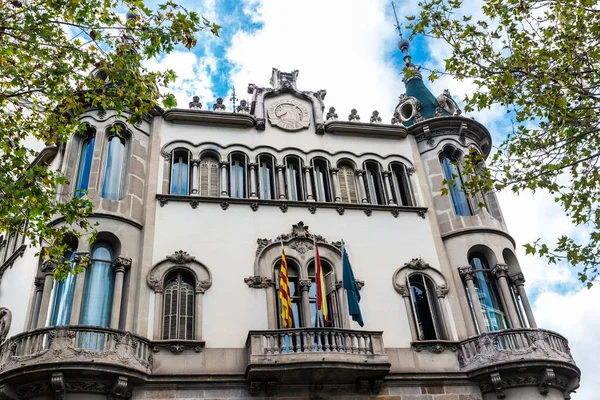 Barcelona Spanien Oktober 2022 Fassade Des Hauptsitzes Des Circulo Ecuestre — Stockfoto