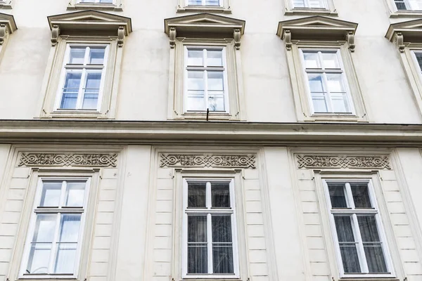Fassade Eines Klassischen Altbaus Der Wiener Altstadt Österreich — Stockfoto