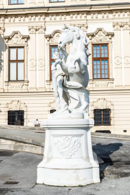 Sculpture in the Upper Belvedere palace in Vienna, Austria 