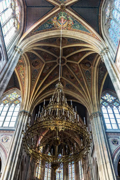 Intérieur Église Votivkirche Votive Innere Stadt Vienne Autriche — Photo