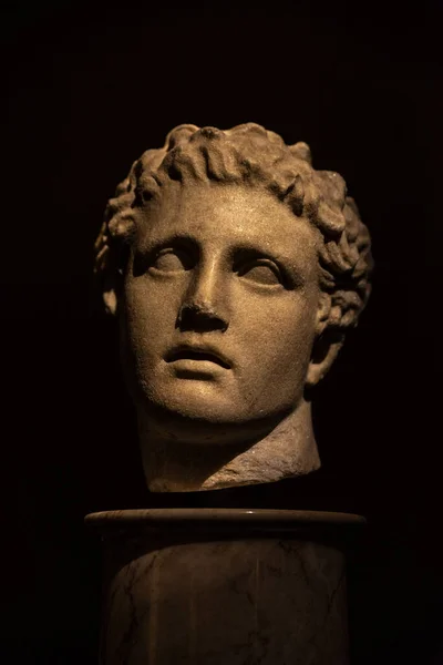 Вена Австрия Октября 2022 Года Римская Статуя Человека Имени Начальник — стоковое фото