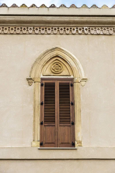 Fenster Der Villa Aurea Tempeltal Agrigent Sizilien Italien — Stockfoto
