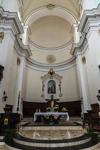 Talya Nın Sicilya Agrigento Kentindeki San Domenico Kilisesi Nin Sunağı — Stok fotoğraf