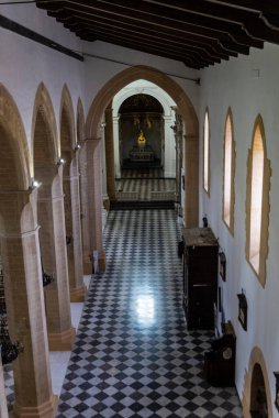 İtalya 'nın Sicilya, Agrigento kentindeki Saint Gerland ya da San Gerlando Katedrali' nin içinde.,