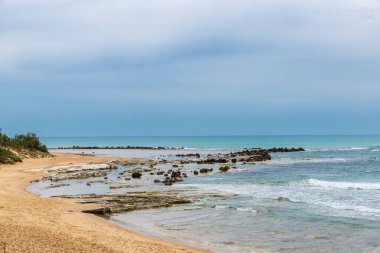 Scala dei Turchi plajı veya Türklerin Merdiveni veya Türk Merdivenleri, İtalya 'nın Sicilya kentindeki Realmonte sahilinde marl tarafından oluşturulan kayalık uçurum.