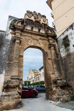 Eski Sciacca, Sicilya, İtalya 'daki Porta San Salvatore