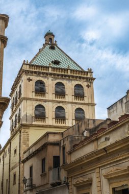 San Pietro 'nun Sicilya, İtalya' daki eski Sciacca kasabasındaki anıtsal kompleksi,