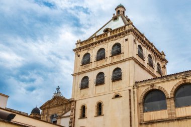 San Pietro 'nun Sicilya, İtalya' daki eski Sciacca kasabasındaki anıtsal kompleksi,