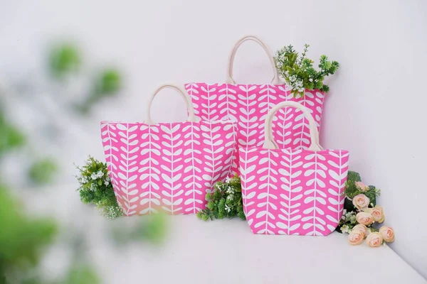 pretty and lovely pink bag