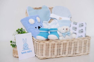 Arka plan olarak sevimli bebek engelleri