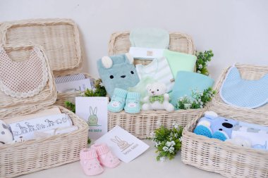 Arka plan olarak sevimli bebek engelleri