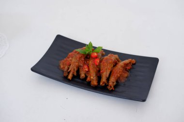 delicious spicy claw as a background