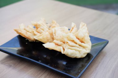 Arka plan olarak lezzetli krakerler.