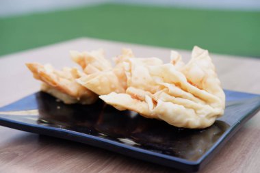 Arka plan olarak lezzetli krakerler.